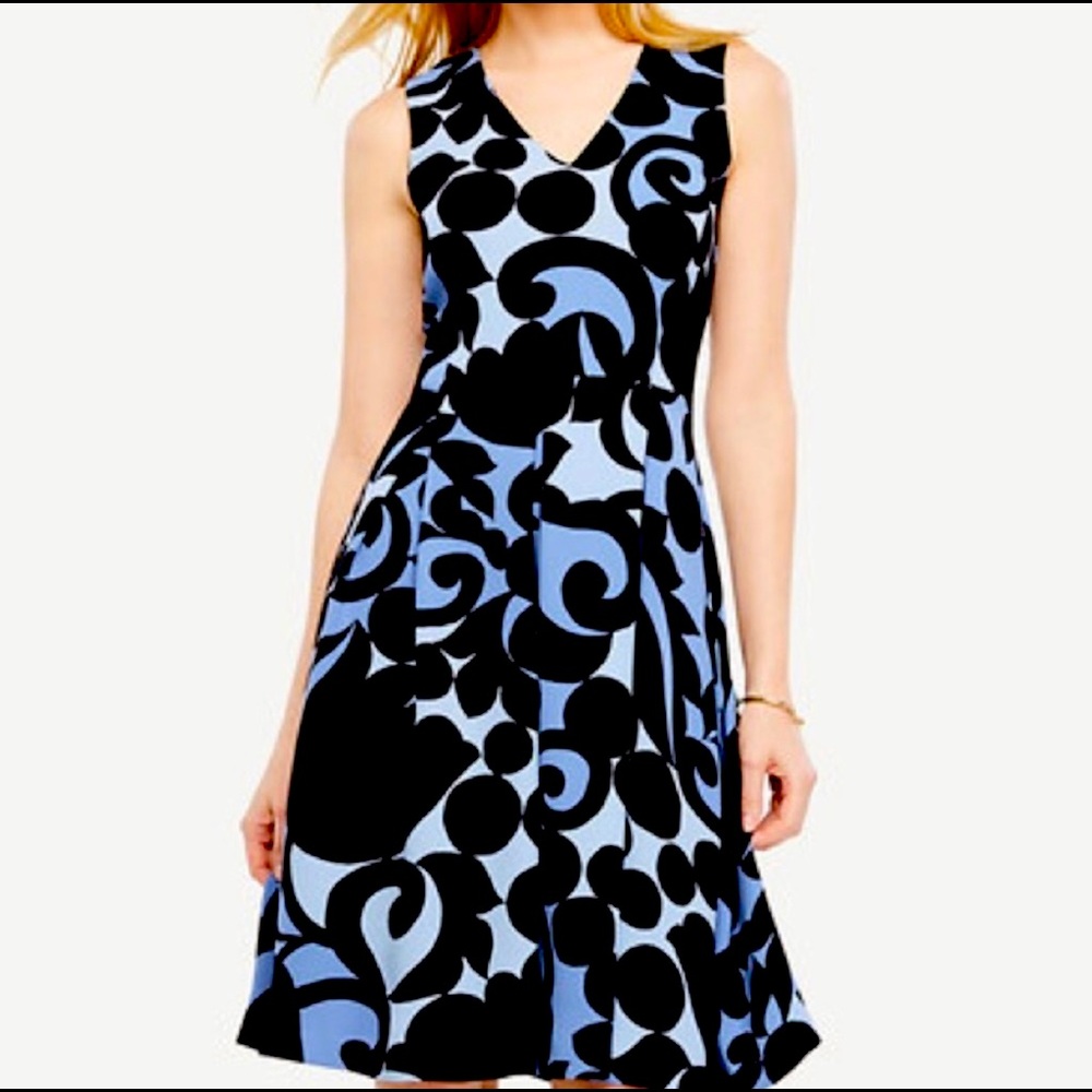 🎉HP 🎉 EUC Ann Taylor Tulip 🌷 Flare Dress